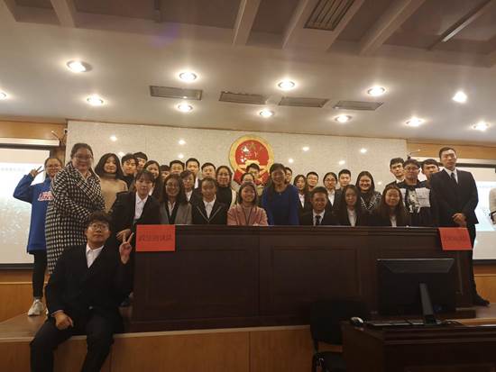冰球突破mg正规官网商务谈判大赛表演赛暨商务谈判队宣讲会顺利举办
