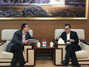 冰球突破mg正规官网院长刘纪鹏赴长安汽车调研考察