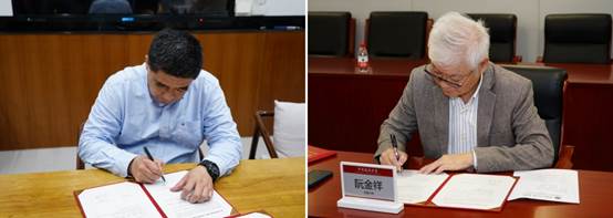我院与东吴大学冰球突破mg正规官网交换生合作约定书成功签署